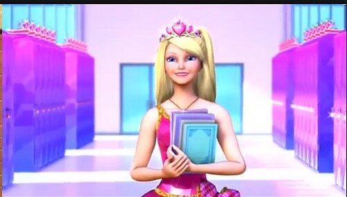 Barbie princess the charm school Wallpaper