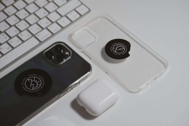 white and black laptop computer