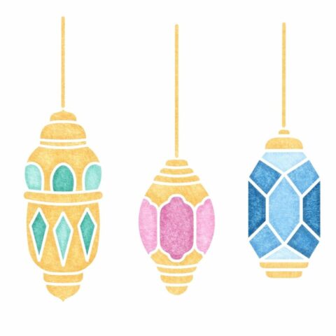 Photo by Cocodillaa.com lantern, lamp, crystal, diamond, light, gold, turquoise, pink, blue, islam, ramadhan, kareem, mosque, night, eid, mubarak, hand drawn, eid, eid, eid, eid, eid