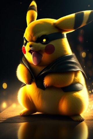 Photo by Cocodillaa.com cat, ai generated, pikachu, animal, character, pet, animation