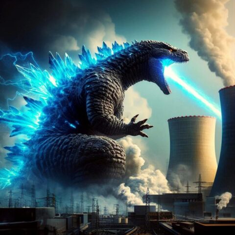 Photo by cocodillaa.com monster, kaiju, godzilla, lizard, dinosaur, creature, monster movies, fire blast, energy, beast, reptile, horror, predator, fantasy, science fiction, atomic energy, radioactivity, radiation, nuclear, nuclear power plant, muto, titanium, giant, wallpaper, background image, godzilla, godzilla, godzilla, godzilla, godzilla