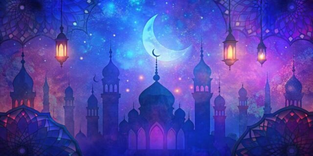 Photo by Cocodillaa.com ai generated, ramadan, eid, eid-ul-fitr, iftar, togetherness, enjoyment, arabian, background, festive, holy, quran, lamp, lantern, mosque, mubarak, muslim, religion, religious, tradition, eid, eid, eid, eid, eid