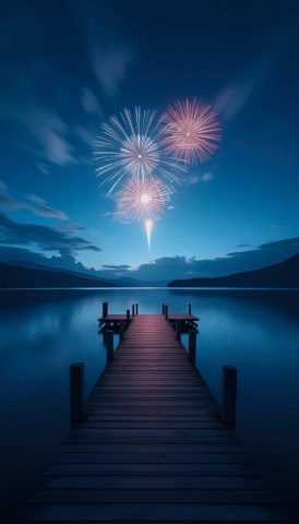 Photo by Cocodillaa.com ai generated, fireworks, new year's eve, spark, lunar new year, firework show, new year's day, midnight, new year's celebration, fireworks art, celebrations, celebrate, eid, ramadan, mubarak, wallpaper, background