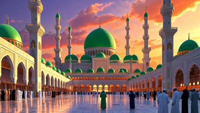 Photo by Cocodillaa.com ai generated, mosque, masjid, madina, makkah, islam, islamic, muhammad, religion, muslim, ramadan, architecture, religious, medina, arabic, eid, ramadhan, nabawi, city, prophet, madeena, peace, moslem, hijab, saudi