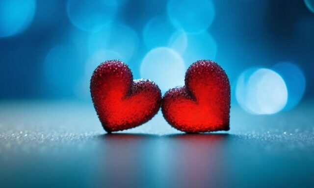 Photo by Cocodillaa.com ai generated, hearts, love, valentine's day, romantic, romance, together, valentine, symbol, design, background