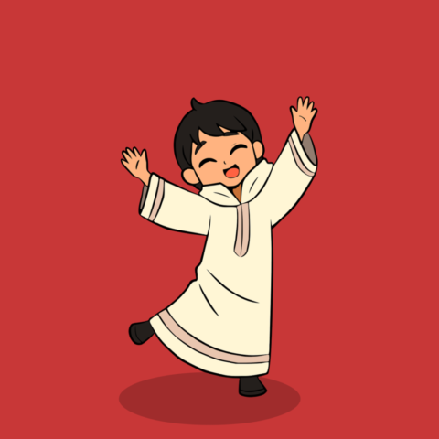 boy, child, kid, poor, toddler, man, drawing, moslem, muslim, islamic, cartoon, moslem cartoon, hijab, ramadhan, chibi, anime