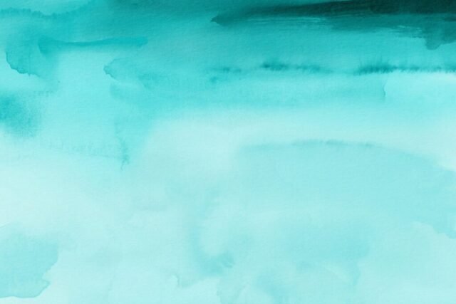 Photo by Cocodillaa.com a painting of blue and green watercolor