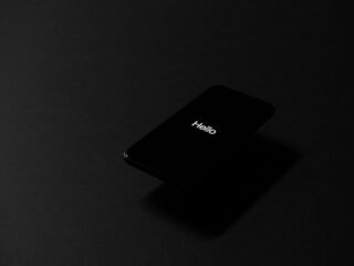 Photo by Tyler Lastovich black iPhone turned on