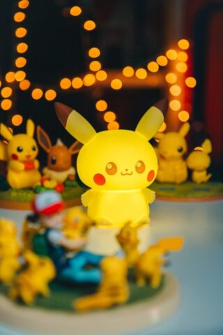 Photo by Cocodillaa.com a group of pokemon figurines sitting on top of a table