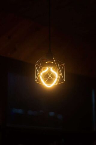 Photo by Cocodillaa.com white and yellow pendant lamp