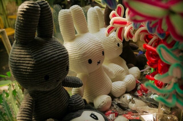 Photo by Cocodillaa.com a couple of stuffed animals sitting next to each other