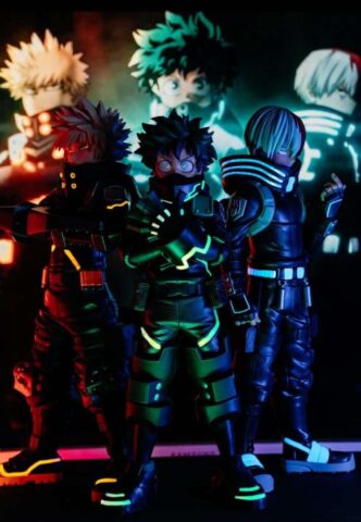 a group of people in clothing