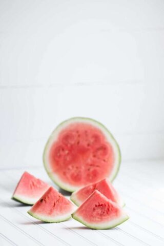 sliced water melon