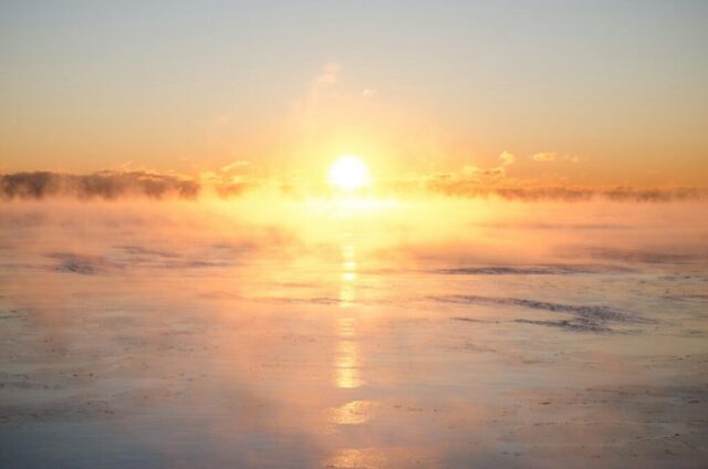 orange sunset