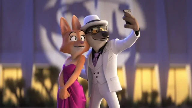 The Bad Guys Mr. Wolf and Diane Foxington wallpapers Download