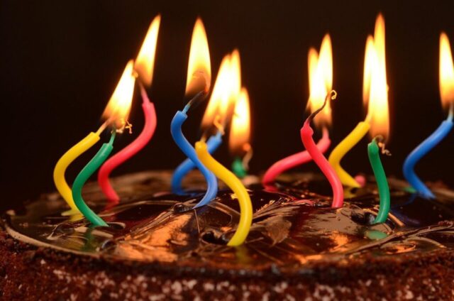 Photo by Cocodillaa.com cake, candles, happy birthday, birthday candles, birthday cake, dessert, birthday celebration, food, sweet, icing, frosting, flame, chocolate cake