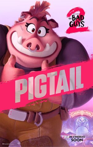 the bad guys pigtail wallpaper 4k
