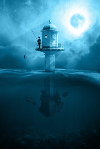 Photo by Cocodillaa.com tower, fishing, night, fishing rod, moon, moonlight, full moon, fish, angler, water, fisherman, lake, peaceful, mood, evening, evening atmosphere, twilight, leisure, underwater, clouds, nature, dark, tower, fishing, moon, moon, moon, moon, moon, moonlight, fish, fish, underwater, underwater, underwater, underwater, nature