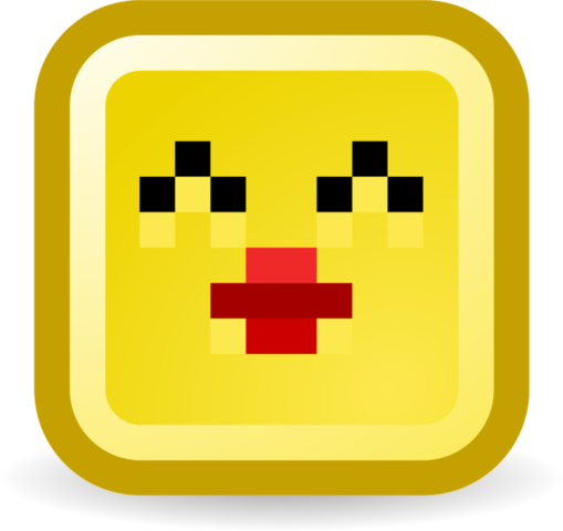 Photo by Cocodillaa.com kiss, love, smiley, computer, pixelated, pixels, yellow, yellow love, yellow computer, yellow laptop, yellow kiss