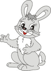 bunny, hare, rabbit, gray, grey, cartoon, comic, cute, easter, easter bunny, easter rabbit, flat drawing, line drawing, digital drawing, cut out, bunny, rabbit, rabbit, rabbit, rabbit, rabbit, cartoon, cartoon, easter