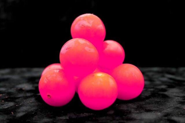 fruit, neon, pink, tomato, black fruits, black neon