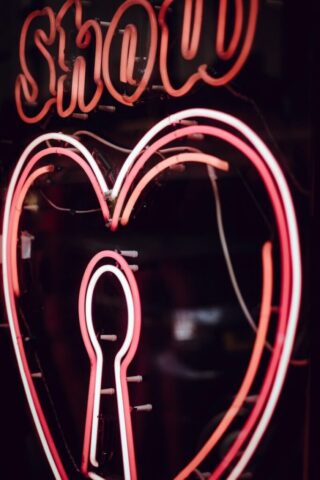 neon, signage, light