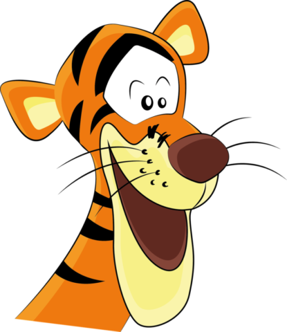 tiger, tigger, comic, animal, fun, laugh, winnie pooh, orange, eyes, tigger, tigger, tigger, tigger, tigger