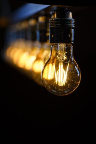 Photo by Cocodillaa.com lighting, beautiful wallpaper, lightbulb, ideas, background, illuminated, iphone wallpaper, black wallpaper, black, light