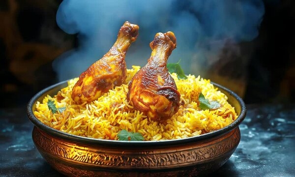 delicious biryani food backgrounds