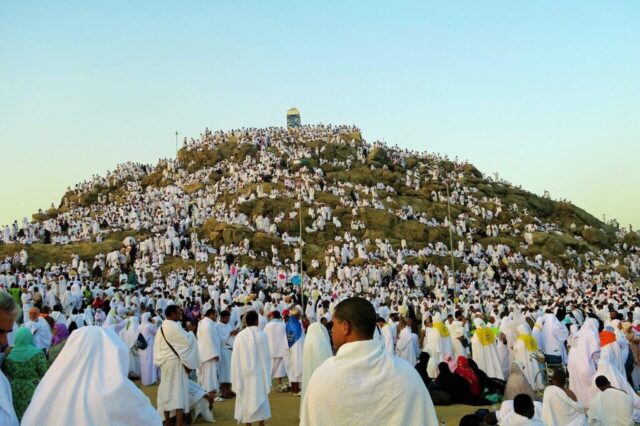 religion, islam, the pilgrim's guide, arafat, waqfa, people, the crowd, mecca, trip, sacred, worship, city, sky, gibraltar womb, arafat, arafat, arafat, arafat, arafat, mecca