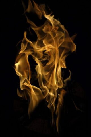 fire, flame, burn, hot, warmth, campfire, light, glow, dark