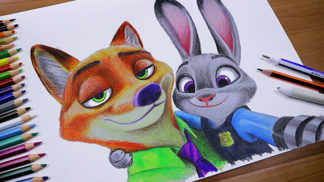 How to Draw Nick Wilde and Judy Hopps from Zootopia How to Draw Nick Wilde and Judy Hopps from Zootopia