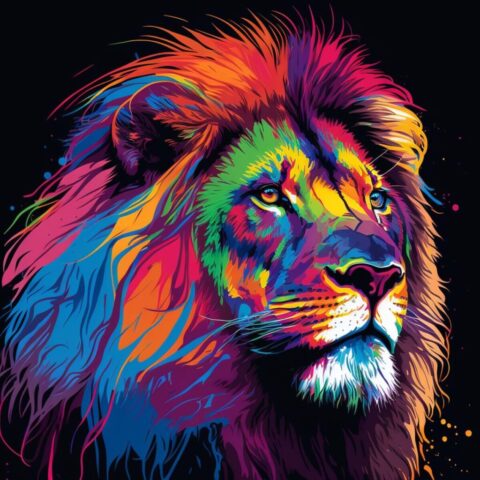 digital lion, art, abstract lion, abstract art, digital lion head, multi color line, abstract colors, abstract animals, art, art, art, art, abstract art, abstract art, abstract art, abstract art, abstract art