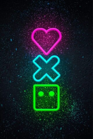 neon, love, robot, shine, icons, neon, neon, neon, neon, neon