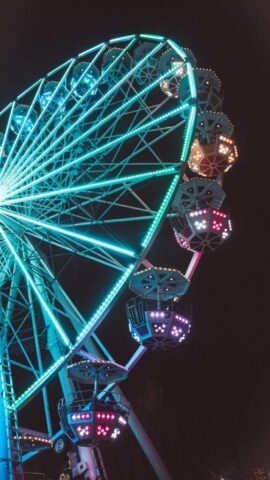 ferris wheel, amusement park, theme park ride, theme park, neon lights, night, ferris wheel, ferris wheel, ferris wheel, ferris wheel, ferris wheel, amusement park, amusement park, amusement park, amusement park, theme park, theme park, theme park, theme park, theme park