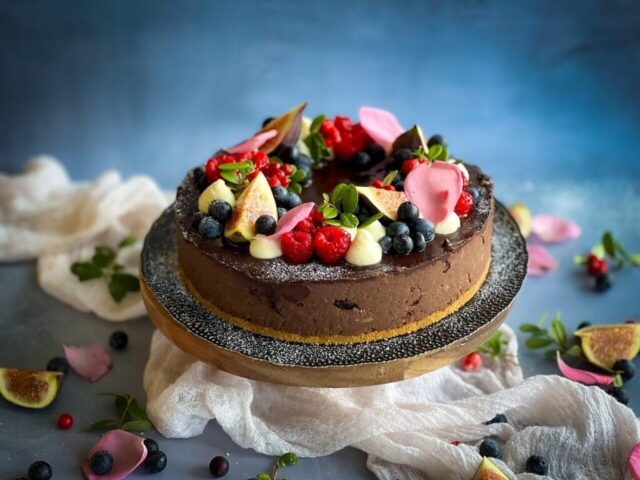 Photo by Cocodillaa.com cake, berries, dessert, sweet, chocolate, chocolate cake, rum cake, bakery, birthday cake, raspberries, blueberries, fruit, round cake, figs, food, cake, cake, cake, cake, cake, birthday cake