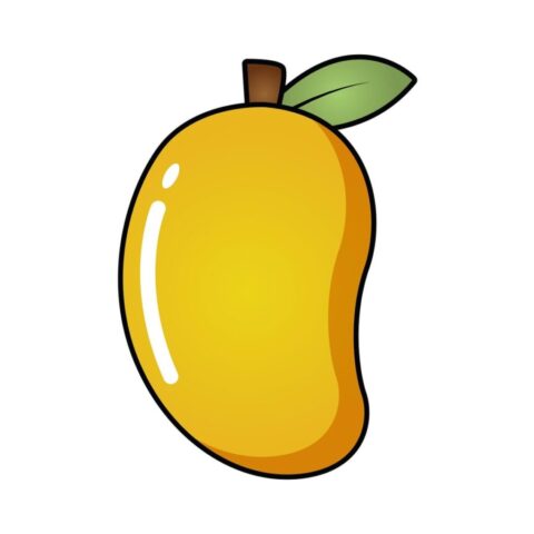 Photo by cocodillaa.com mango, fruit, cartoon, healthy, juice, organic, fresh, cutout, mango, mango, mango, mango, mango