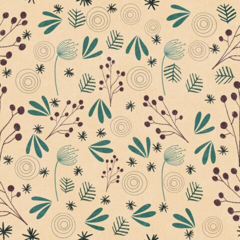 flowers, seamless, pattern, nature, design, present, vintage, paper, wall, wallpaper