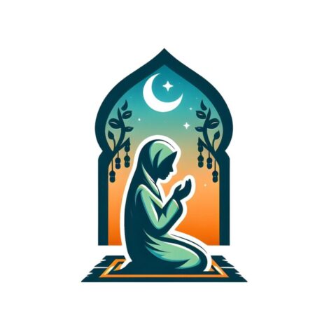 ai generated, woman, ramadan, islamic, islam, muslim, quran, eid, mosque, religion, pray, prayer, arabic, culture, ramadhan, holy, mubarak, masjid, traditional, worship, religious