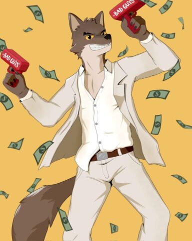 The Bad Guys Mr. Wolf Poster