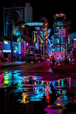 cars on road during night time