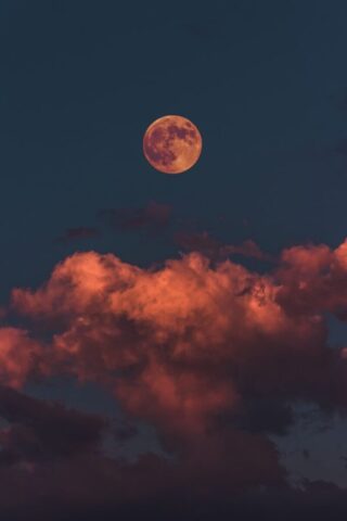 Photo by Cocodillaa.com full moon and clouds