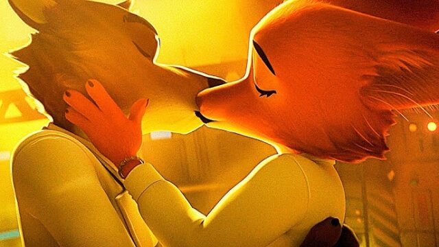 Mr. Wolf and Diane Foxington love wallpapers