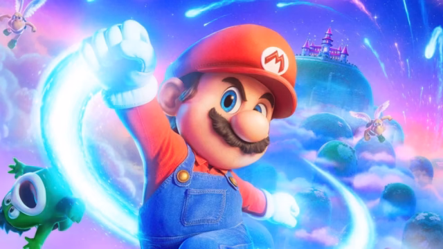 the super mario galaxy movie 4k wallpaper