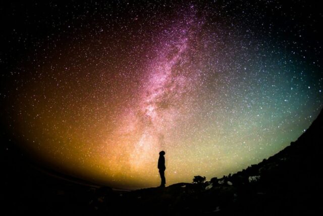 Twinkling Stars in Dark Sky Twinkling Stars in Dark Sky