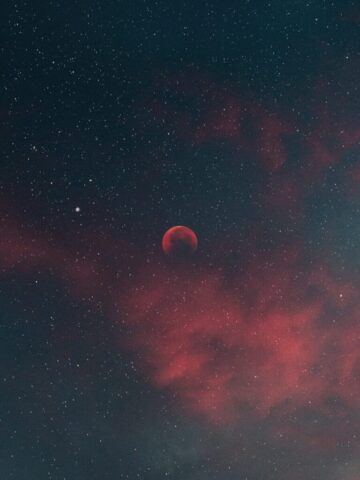 red moon in the sky red moon in the sky