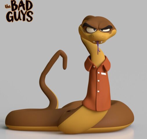 The Bad Guys Snake 4K Wallpapers