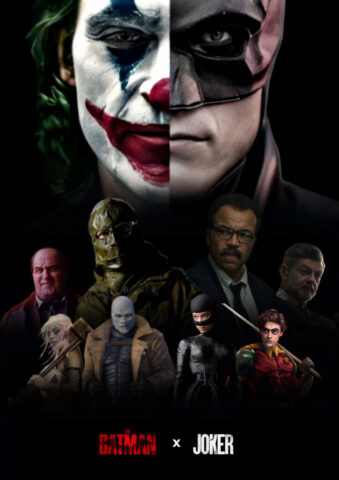 batman vs joker hd wallpaper
