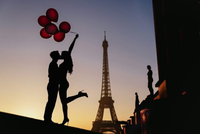 Photo by Cocodillaa.com silhouette of man jumping on air with balloons