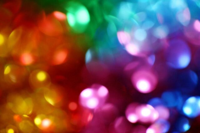 Photo by Cocodillaa.com a close up of a bunch of colorful lights